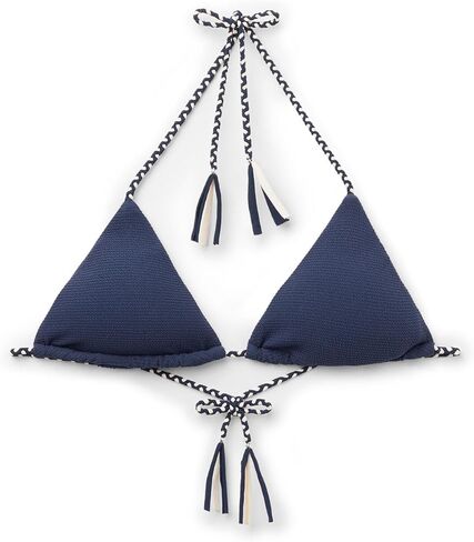 CALZEDONIA Woman's Triangle Swimsuit Top Crinkle Twist in Kuwait