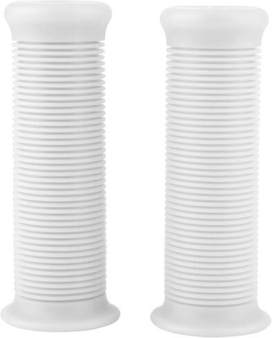 1 Inch Motorcycle Grips 丨 Motorcycle Handlebar Grips Motorcycle Handlebars丨 Pair of 1Inch 25Mm/ 1.1Inch 28Mm Universal Motorcycle Vintage TPU Handle Handlebar Grip White(White) in Saudi Arabia