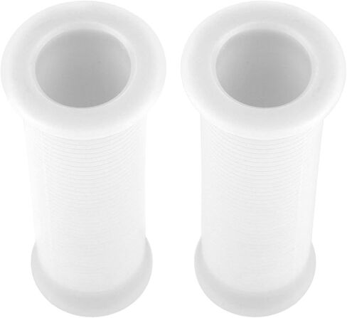 1 Inch Motorcycle Grips 丨 Motorcycle Handlebar Grips Motorcycle Handlebars丨 Pair of 1Inch 25Mm/ 1.1Inch 28Mm Universal Motorcycle Vintage TPU Handle Handlebar Grip White(White) in Saudi Arabia
