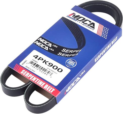 MOCA 6PK1220 4PK900 OEM Quality Serpentine Belts Fit 1997-2004 for Mitsubishi Diamante 3.5L, 2000-2005 for Mitsubishi Eclipse 3.0L, 1999-2003 for Mitsubishi Galant 3.0L in Saudi Arabia