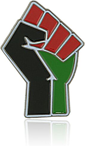 مقاومة إلى الأبد: دبوس طية صدر السترة للتحرير الأمريكي الأفريقي (قبضة القوة السوداء). in Kuwait