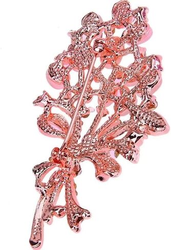 Fashion Women Flower Brooch Pin Garment Accessories Birthday Gift in Saudi Arabia