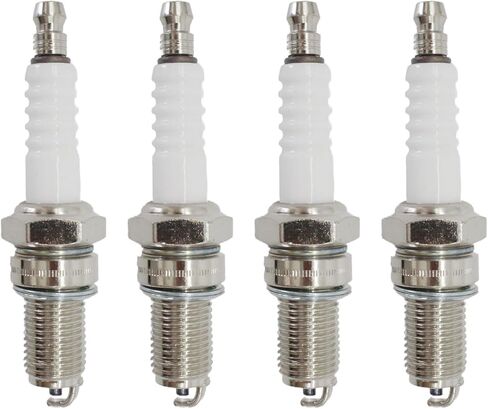 شمعات الإشعال D8EA متوافقة مع نماذج الدراجات النارية Honda Yamaha BMW KTM سوزوكي ATK Kawasaki تحل محل 2120 D8EA (4 عبوات) in Saudi Arabia
