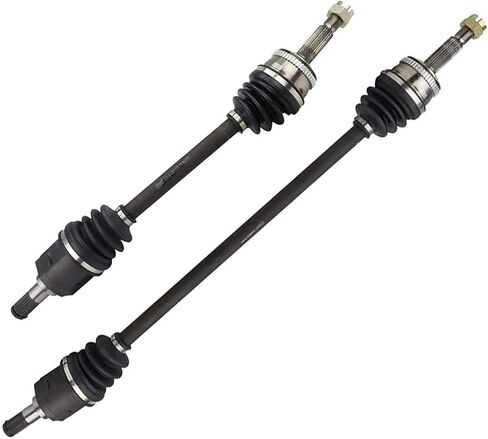 2PC Front CV Axle Half Shaft Assembly for 2006-2011 Hyundai Accent Kia Rio Rio5 w/Manual Trans. in Saudi Arabia