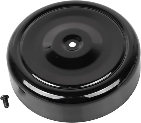 8" Round Bobbed Style Black Air Cleaner Cover Fit for Harley Sportster XL 883 1200 Heritage Softail Classic Fat Boy FLST FXST in Saudi Arabia