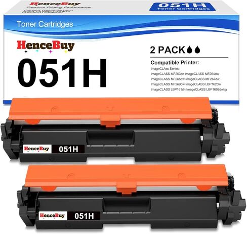【2 أسود】 خرطوشة حبر بديلة متوافقة مع Canon 071H لخرطوشة الحبر الأسود Canon 071 071H ذات سعة عالية 071H CRG071H لـ LBP122dw MF273dw MF275dw LBP122 LBP120 MF270 MF272dw in Saudi Arabia