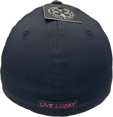 Black Clover New Live Lucky New York Resident Black S/M Fitted Golf Hat/Cap in Saudi Arabia