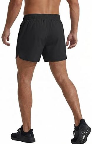 maytopia Mens Athletic Running Shorts with Pocket 5" Quick Dry Lightweight Workout Gym Shorts Basketball Training Shorts in Kuwait