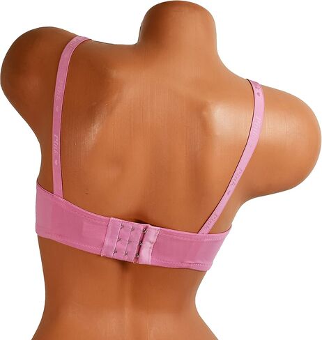 حمالات صدر لاسلكية ذات تغطية كاملة باللون الوردي - 6 قطع (42C) in Kuwait