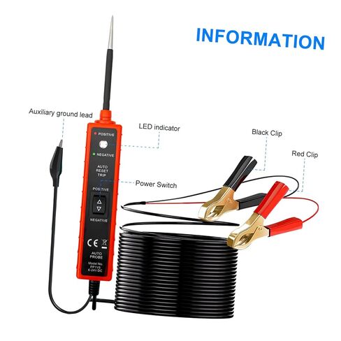 Circuit Tester Power Circuit Probe Tester Electrical Tools Car Maintenance Test Kit in Saudi Arabia