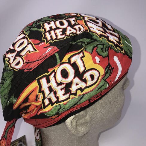 البرتقال اللهب الأخضر الأسود الساخن رئيس الفلفل رئيس التفاف Durag دو خرقة السائق الجمجمة قبعة خوذة بطانة الرطوبة فتل العصابة in Kuwait