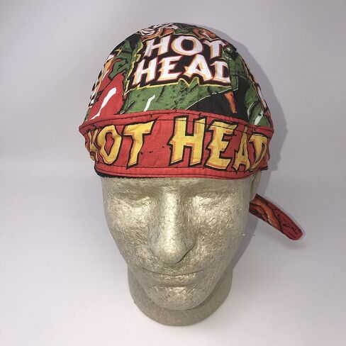 البرتقال اللهب الأخضر الأسود الساخن رئيس الفلفل رئيس التفاف Durag دو خرقة السائق الجمجمة قبعة خوذة بطانة الرطوبة فتل العصابة in Kuwait