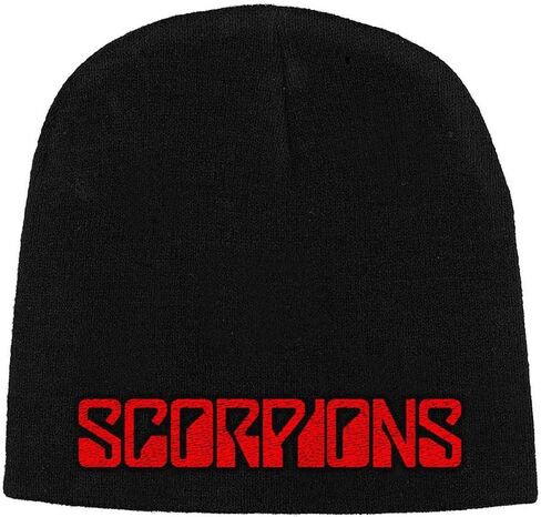 منتجات Rock Off مرخصة رسميًا، قبعة صغيرة للرجال تحمل شعار Scorpions باللون الأسود in Saudi Arabia