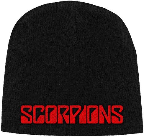 منتجات Rock Off مرخصة رسميًا، قبعة صغيرة للرجال تحمل شعار Scorpions باللون الأسود in Saudi Arabia