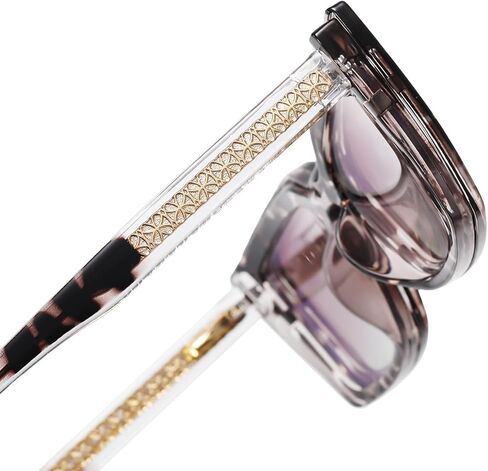 Square Frame Sunglasses Polarized Clip On Tr90 Magnetic Cat Eye Women Driving Sun Glasses Uv400 Acetate Temple in Saudi Arabia