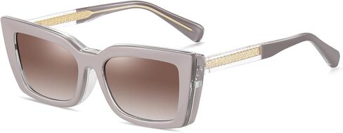 Square Frame Sunglasses Polarized Clip On Tr90 Magnetic Cat Eye Women Driving Sun Glasses Uv400 Acetate Temple in Saudi Arabia
