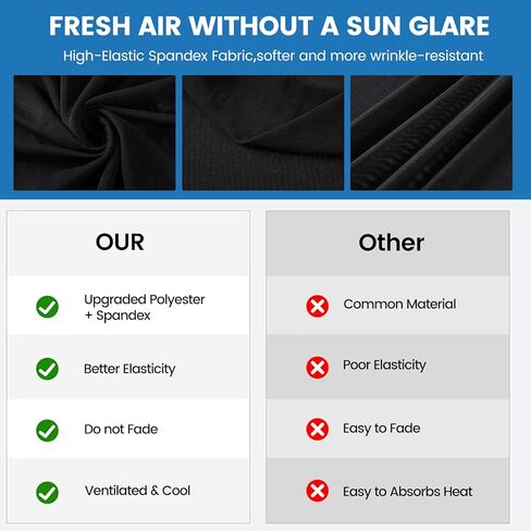 قطعتان من ظلال نوافذ السيارة - عبوتان من ظلال الشمس لنافذة السيارة، نافذة جانبية خلفية من الشمس للحماية من الأشعة فوق البنفسجية وأغطية نوافذ للأطفال/التخييم قابلة للتنفس (28 بوصة × 43 بوصة) in Kuwait