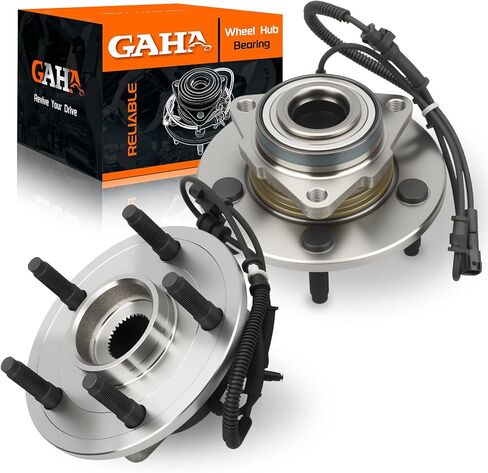 GAHA 515126 Front Wheel Hub and Bearing Compatible for Ram 1500 2011/Dodge Ram 1500 2009 2010; 5 Lugs w/ABS Wheel Bearing and Hub 2PCS in Kuwait