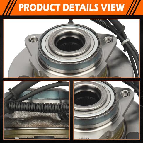 GAHA 515126 Front Wheel Hub and Bearing Compatible for Ram 1500 2011/Dodge Ram 1500 2009 2010; 5 Lugs w/ABS Wheel Bearing and Hub 2PCS in Kuwait
