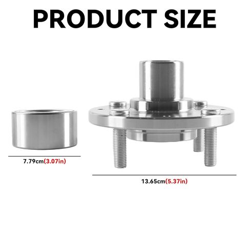 Wheel Hub Bearing Assembly Compatible with Hyundai Elantra 2011-2015, Compatible with Elantra GT 2013-2017, Compatible with Veloste-r 2012-2017, Replace 51720-0Q000 SPK988 510093 in Kuwait