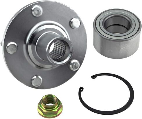 WJB WA518509 مجموعة وحدة تحمل محور العجلة الأمامية مرجع ترافقي: Timken HA590302K، Moog 518509، SKF BR930302K in Saudi Arabia