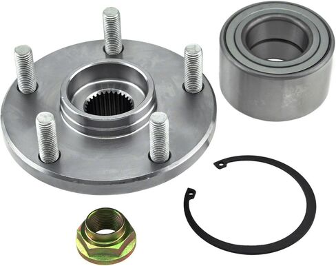 WJB WA518509 مجموعة وحدة تحمل محور العجلة الأمامية مرجع ترافقي: Timken HA590302K، Moog 518509، SKF BR930302K in Saudi Arabia