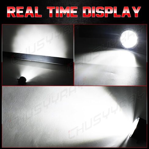 CHUSYYRAY Fog Light Assembly Compatible with Jeep Cherokee Fog Lights Assembly 2014 2015 2016 2017 2018, LED Front Left & Right Bumper Clear Lens Fog Lights, 6000K White Super Bright, Pack of 2 in Kuwait