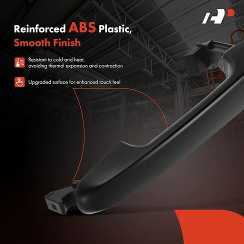 A-Premium Front Driver or Passenger Side Exterior Door Handle with Keyhole Compatible with Kia Forte 2010 2011 2012 2013, Primed Black in Saudi Arabia