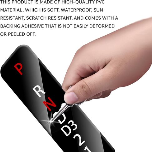 Console Gear Stick Selector Display Panel Trim 54721 TB0 A for Honda Accord 2008-2013 Accessories, Console Transmission Shift Position Repair Panel Cover Lightweight Decor Replacement in Kuwait