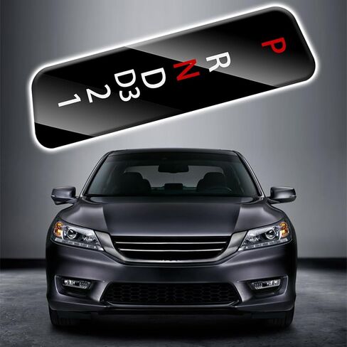 Console Gear Stick Selector Display Panel Trim 54721 TB0 A for Honda Accord 2008-2013 Accessories, Console Transmission Shift Position Repair Panel Cover Lightweight Decor Replacement in Kuwait