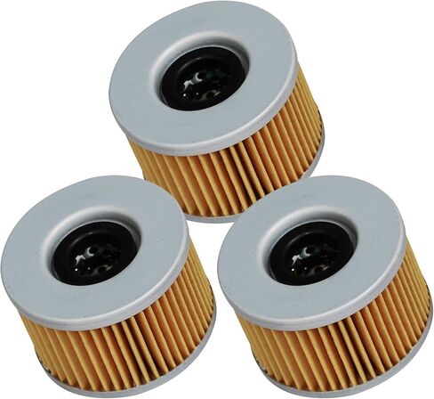 HIFROM Oil Filter Compatible with Honda Rancher Foreman Rubicon Pioneer Big Red TRX400FA TRX400FGA TRX500FA TRX500FPA TRX650FA TRX680FA SXS700M4 MUV700 Replace 15412-KEA-003 (Pack of 4) in Saudi Arabia