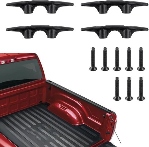 Bed Tie Down Hooks with Bolts Compatible with 2002-2008 Dodge Ram 1500 2500 3500,2019-2024 Ram 2500 Replaces# 55276735AB Truck Bed Anchor Cleats Tie Down in Kuwait