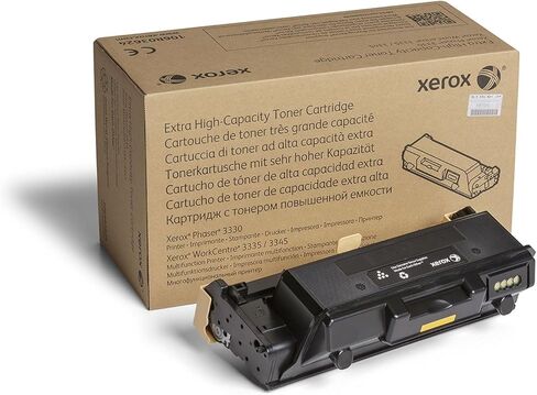 Xerox Phaser 3330/Workcentre 3335/3345 Black Extra High Capacity Toner-Cartridge (15,000 Pages) - 106R03624 in Kuwait