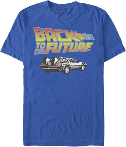 تي شيرت باك تو ذا فيوتشر 8 بت ديلوريان للشباب بأكمام قصيرة in Kuwait