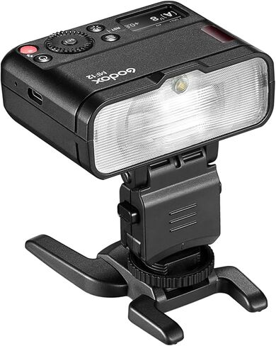 غودوكس فلاش ماكرو 12 واط MF12، تحكم لاسلكي 2.4G وضع TTL/M، بطارية ليثيوم مدمجة 3.7 فولت قابلة لاعادة الشحن، ضوء فلاش TTL خفيف الوزن خارج الكاميرا متوافق مع كانون ونيكون وسوني وفوجي واوليمبوس in Saudi Arabia