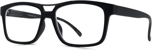 BillyJoe Nearsighted Glasses for Distance Driving Myopia Glasses for Men Women (2Pairs) Rectangular Square Shape in Saudi Arabia