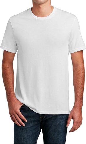 Pack of 6 Men’s Casual Stylish Plain T-Shirts – Multipack Short-Sleeve Crewneck Tshirt for Man (Soft Cotton Blend) in Kuwait