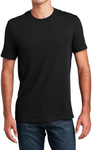 Pack of 6 Men’s Casual Stylish Plain T-Shirts – Multipack Short-Sleeve Crewneck Tshirt for Man (Soft Cotton Blend) in Saudi Arabia