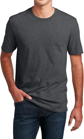 Pack of 6 Men’s Casual Stylish Plain T-Shirts – Multipack Short-Sleeve Crewneck Tshirt for Man (Soft Cotton Blend) in Saudi Arabia