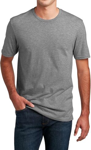 Pack of 6 Men’s Casual Stylish Plain T-Shirts – Multipack Short-Sleeve Crewneck Tshirt for Man (Soft Cotton Blend) in Saudi Arabia