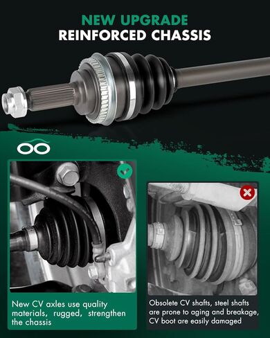 SCITOO Front Left CV AXLE 60-7259 SB-8-8523A for Subaru Forester Legacy Baja Impreza Outback 2.5L 3.0L 2.0L 2.2L in Saudi Arabia