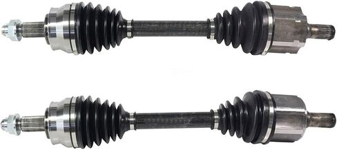 CV Constant Velocity Joint - CV Axle Front Driver and Passenger Side Pair Set, CV Shaft Axle CV Drive Shaft Replacement fits Chrysler 200 2017 2016 2015, 2.4L L4 in Saudi Arabia