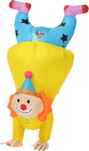 Clown Inflatable Costume Inflatable Adult Blow up Suit for Adults Funny Circus Clown Costume Women in Saudi Arabia