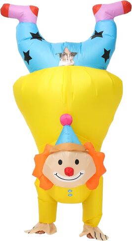 Clown Inflatable Costume Inflatable Adult Blow up Suit for Adults Funny Circus Clown Costume Women in Saudi Arabia
