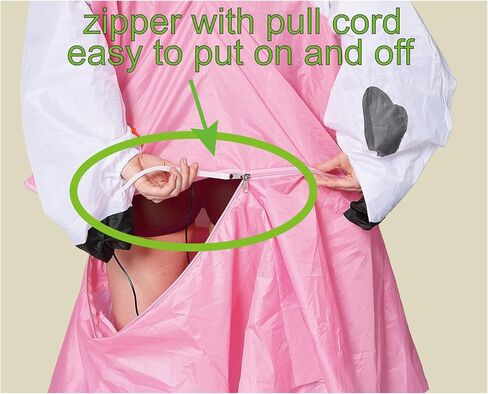 زي راقصة الباليه خفيف الوزن وسهل الحركة وقابل للنفخ مقاس البالغين: بدلة حيوانات مضحكة للهالوين والحفلات والحفلات التنكرية in Kuwait