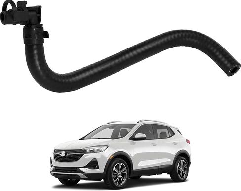 Engine Radiator Coolant Reservoir Air Bleed Hose Compatible with 2013-2021 Buick Encore 2015-2021 Chevrolet Trax 1.4L Replaces 96968694 in Saudi Arabia