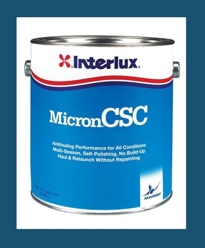 Interlux Y5580/1 Micron CSC Antifouling Paint - Blue, Gallon in Saudi Arabia