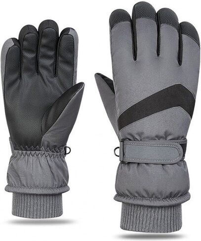 Women Ski Snow Gloves Windproof Thermal Gloves Men Winter Warm Glove Mitts Touchscreen for Skiing/Cycling/Working in Saudi Arabia