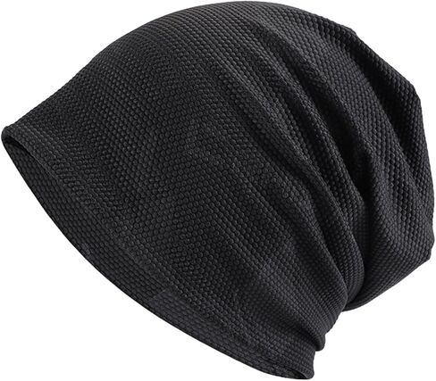 DOCILA Cooling Skull Cap for Men Women Breathable Slouchy Running Beanie Sweat Wicking Stretchy Cycling Gym Daily Sports Hat in Kuwait