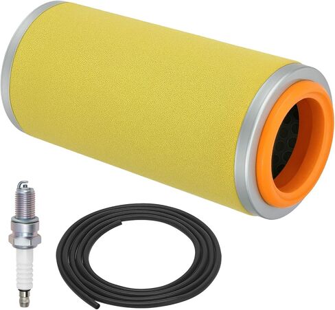JAVIK Air Filter With Filter Cage End Cap Seal Kit And Spark Plug For Yamaha Rhino 450 660 2004-2009 O.E.M# 5UG-E4451-00-00 in Saudi Arabia